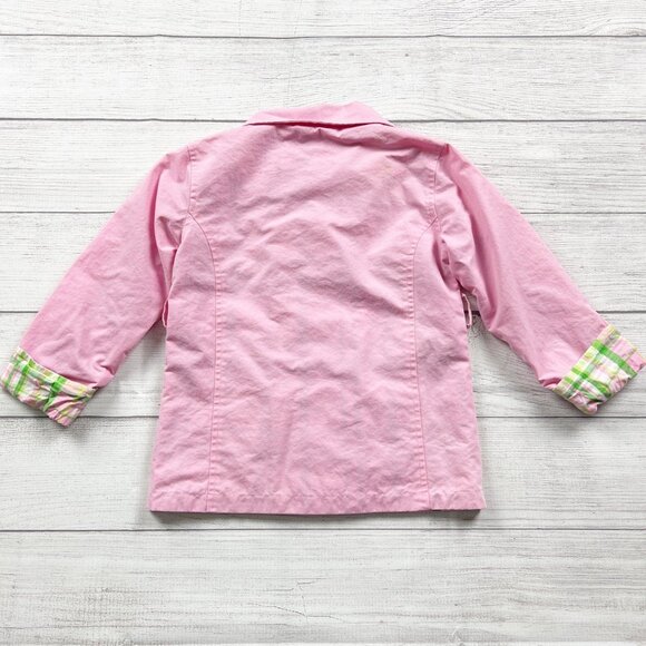 Nautica Plaid Pea Coat - Picture 4 of 4